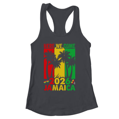 Here We Come Matching Family Vacation Trip Jamaica 2026 Shirt & Tank Top | siriusteestore