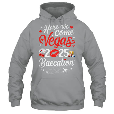 Here We Come Vegas Baecation 2025 Couples Honeymoon Vibes Shirt & Tank Top | siriusteestore
