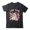 Hey Boo Groovy Cute Ghost Funny Halloween Womens Kids Shirt & Hoodie | siriusteestore