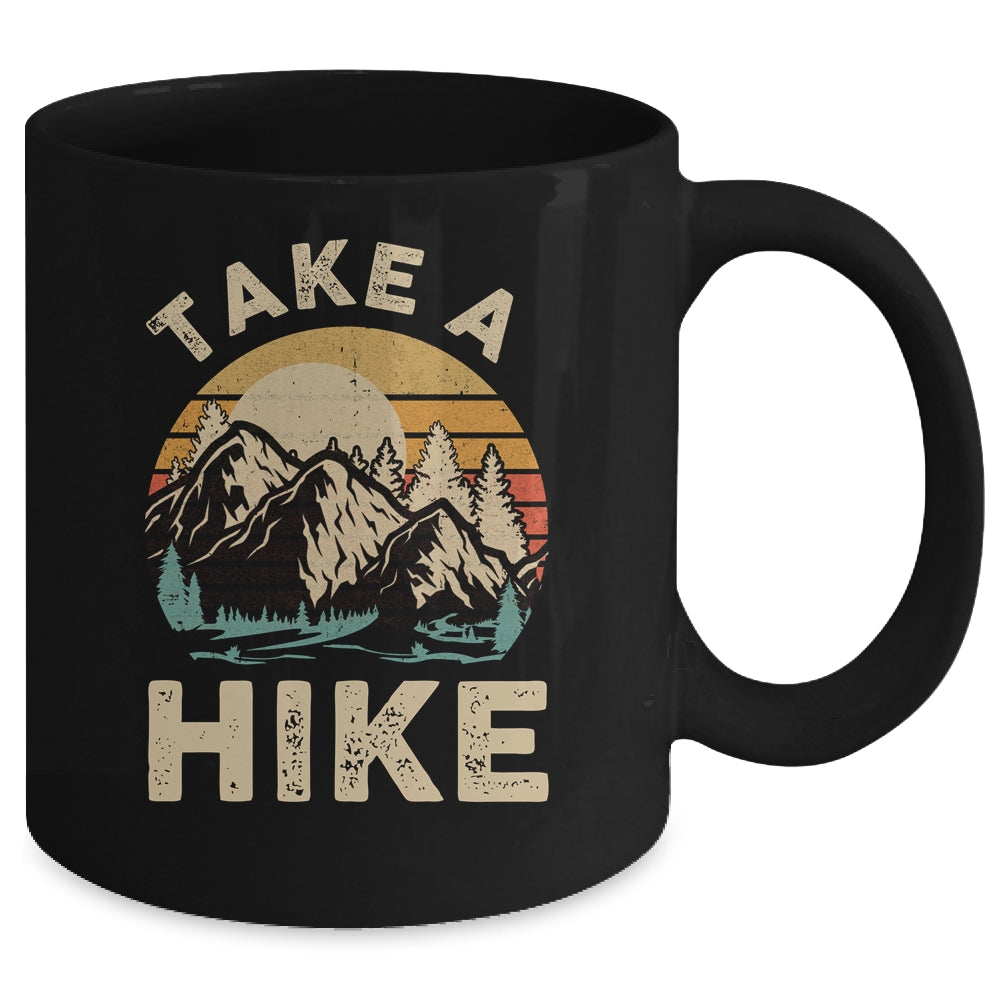 Hiking Nature Hike Hiker Outdoor Funny Take A Hike Mug | siriusteestore