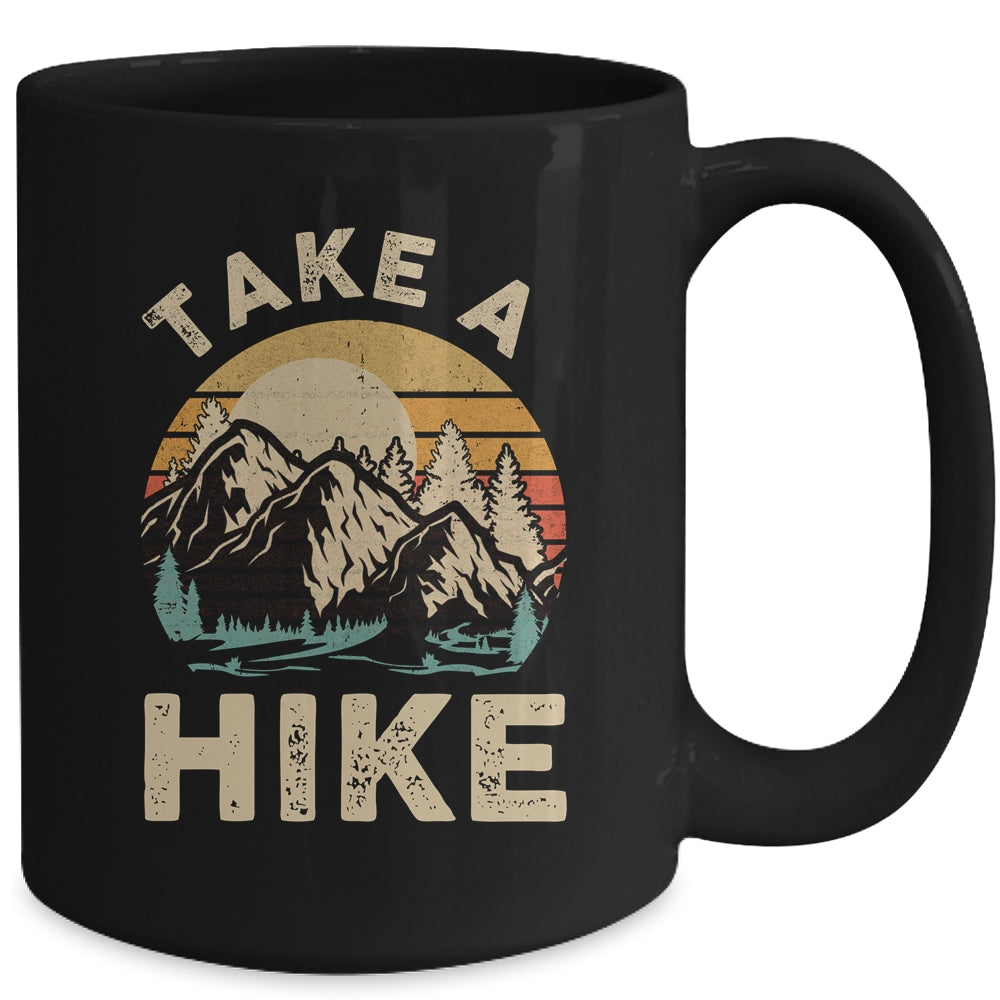Hiking Nature Hike Hiker Outdoor Funny Take A Hike Mug | siriusteestore