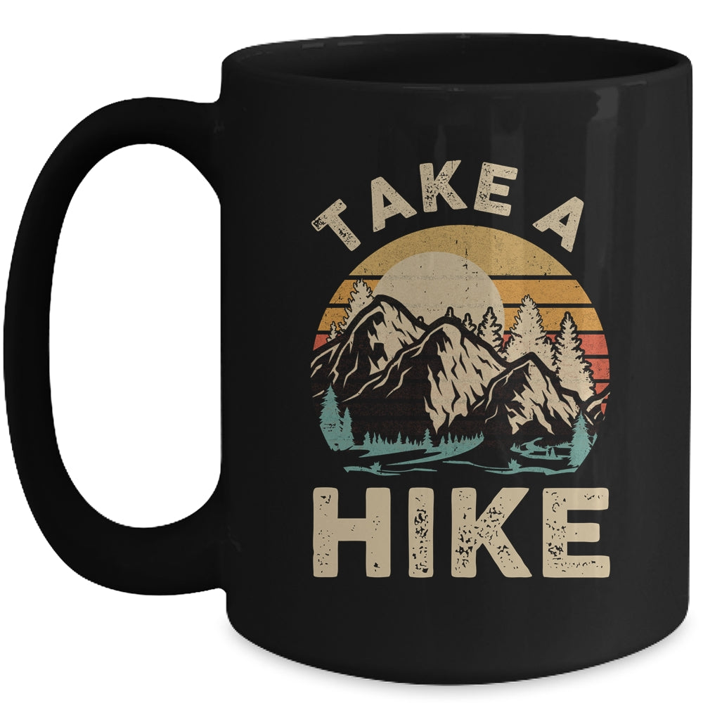 Hiking Nature Hike Hiker Outdoor Funny Take A Hike Mug | siriusteestore
