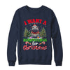 Hippo Xmas Tree Lights I Want A Hippopotamus For Christmas Shirt & Sweatshirt | siriusteestore