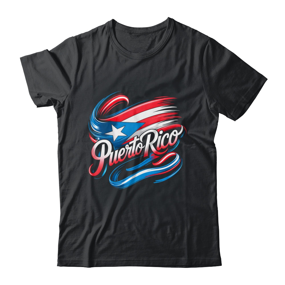 Hispanic Boricua Rica Puerto Rican Puerto Rico Flag Heritage Shirt & Tank Top | siriusteestore