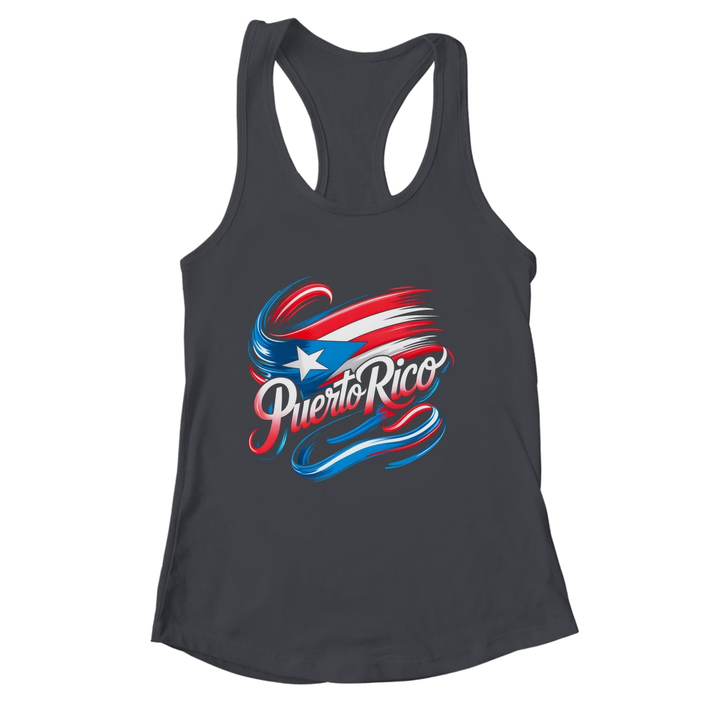 Hispanic Boricua Rica Puerto Rican Puerto Rico Flag Heritage Shirt & Tank Top | siriusteestore