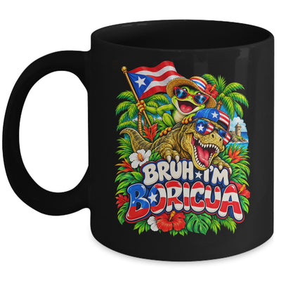 Hispanic Heritage Month Boricua Boys Girls Puerto Rico Kids Mug | siriusteestore