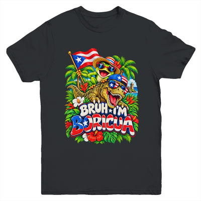Hispanic Heritage Month Boricua Boys Girls Puerto Rico Kids Youth Shirt | siriusteestore