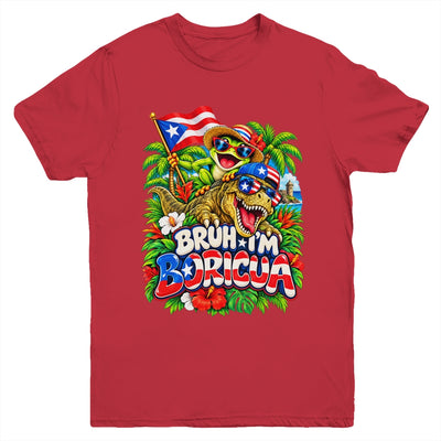 Hispanic Heritage Month Boricua Boys Girls Puerto Rico Kids Youth Shirt | siriusteestore