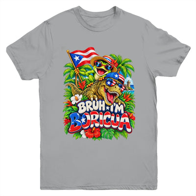 Hispanic Heritage Month Boricua Boys Girls Puerto Rico Kids Youth Shirt | siriusteestore
