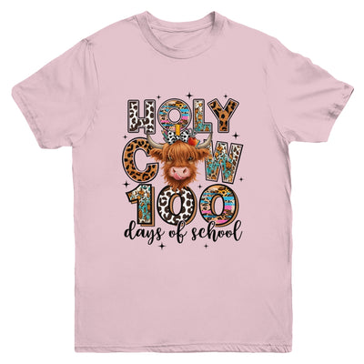Holy Cow 100 Days Of School 100th Day Smarter Teacher Kids Youth Shirt | siriusteestore