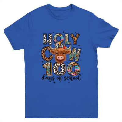 Holy Cow 100 Days Of School 100th Day Smarter Teacher Kids Youth Shirt | siriusteestore