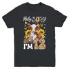 Holy Cow I'm 12 Years Old Farm Cow Sunflowers 12th Birthday Youth Shirt | siriusteestore