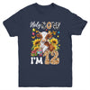 Holy Cow I'm 12 Years Old Farm Cow Sunflowers 12th Birthday Youth Shirt | siriusteestore