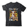 Holy Cow I'm 14 Years Old Farm Cow Sunflowers 14th Birthday Shirt & Hoodie | siriusteestore