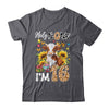 Holy Cow I'm 16 Years Old Farm Cow Sunflowers 16th Birthday Shirt & Hoodie | siriusteestore