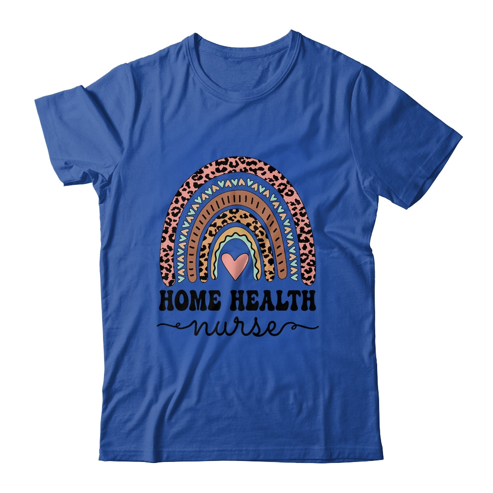 Home Health Nurse Home Care Nursing Rainbow Shirt & Tank Top | siriusteestore