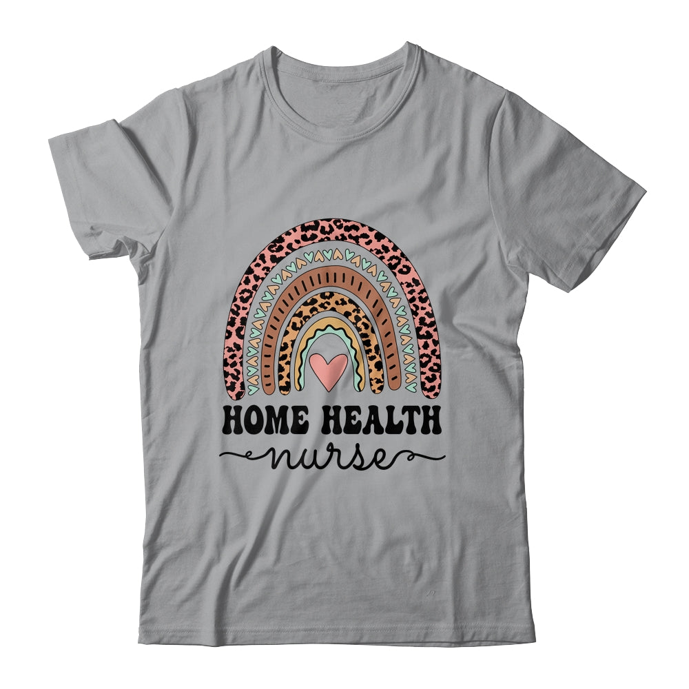 Home Health Nurse Home Care Nursing Rainbow Shirt & Tank Top | siriusteestore