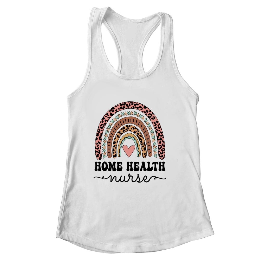 Home Health Nurse Home Care Nursing Rainbow Shirt & Tank Top | siriusteestore