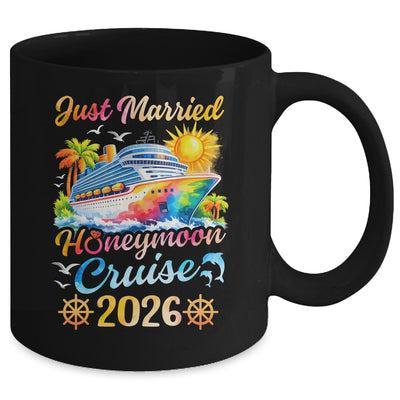 Honeymoon Cruise For Matching Couples 2026 Just Married Mug | siriusteestore