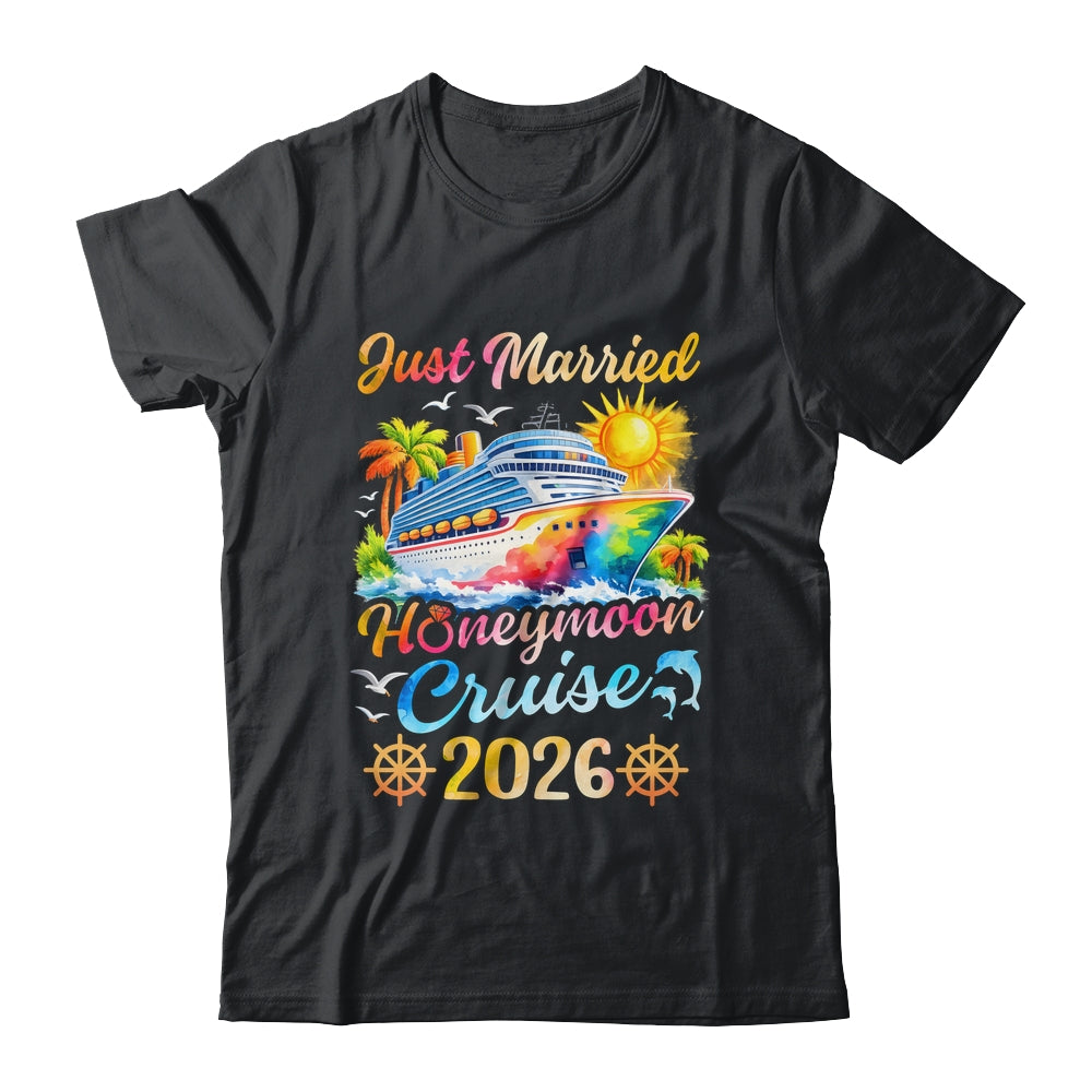 Honeymoon Cruise For Matching Couples 2026 Just Married Shirt & Tank Top | siriusteestore