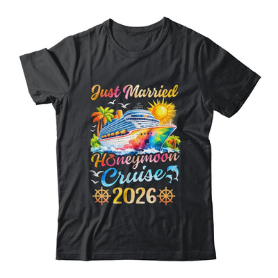 Honeymoon Cruise For Matching Couples 2026 Just Married Shirt & Tank Top | siriusteestore