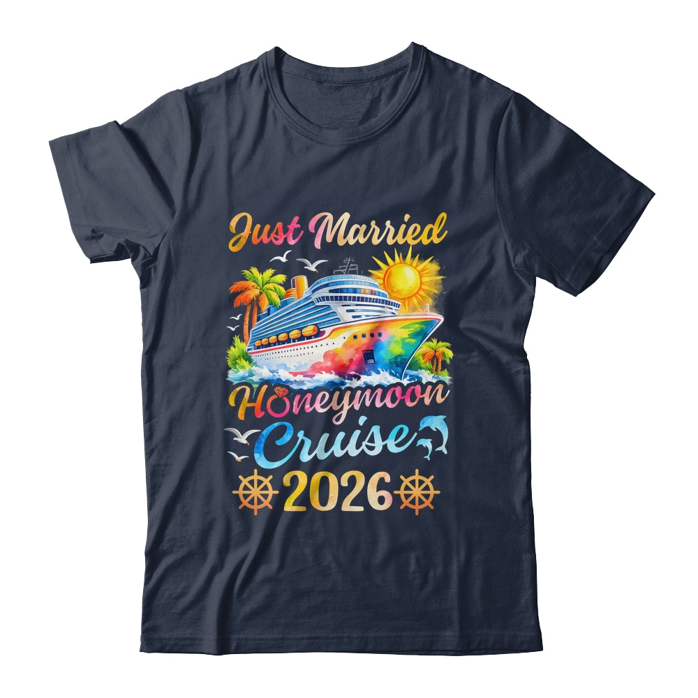 Honeymoon Cruise For Matching Couples 2026 Just Married Shirt & Tank Top | siriusteestore