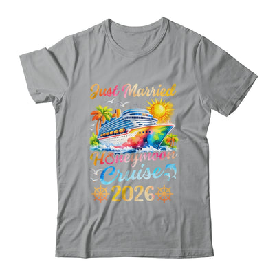 Honeymoon Cruise For Matching Couples 2026 Just Married Shirt & Tank Top | siriusteestore