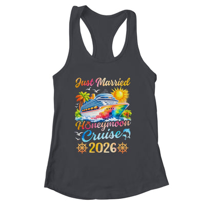 Honeymoon Cruise For Matching Couples 2026 Just Married Shirt & Tank Top | siriusteestore