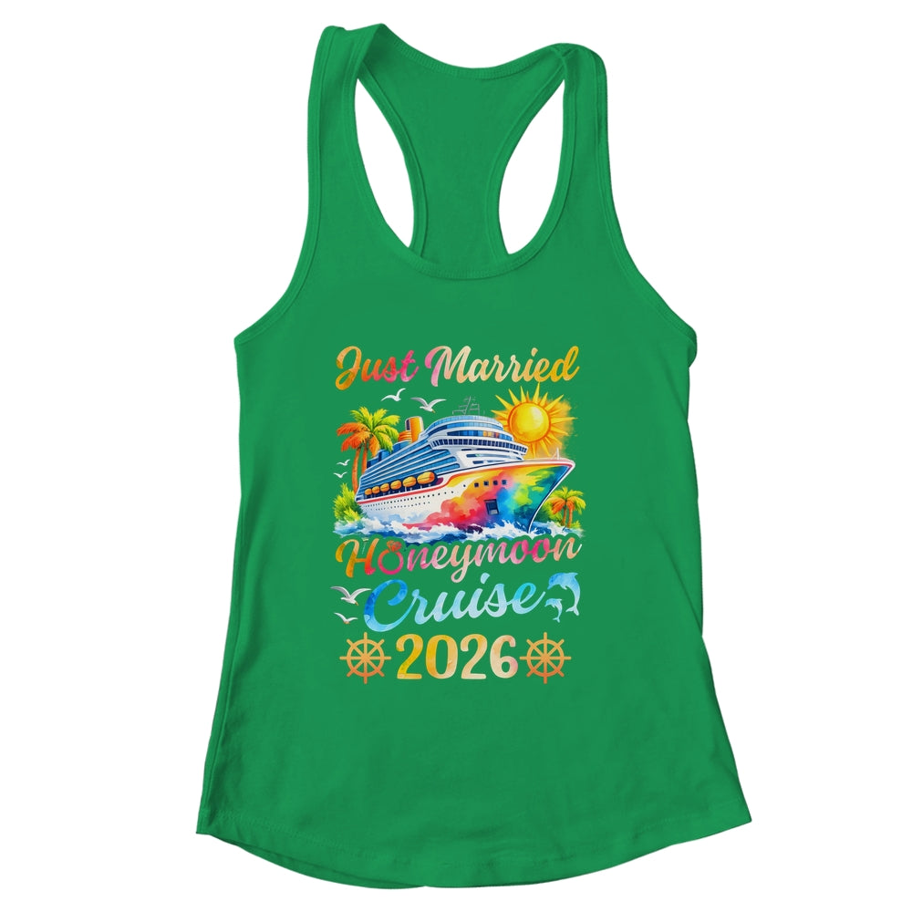 Honeymoon Cruise For Matching Couples 2026 Just Married Shirt & Tank Top | siriusteestore