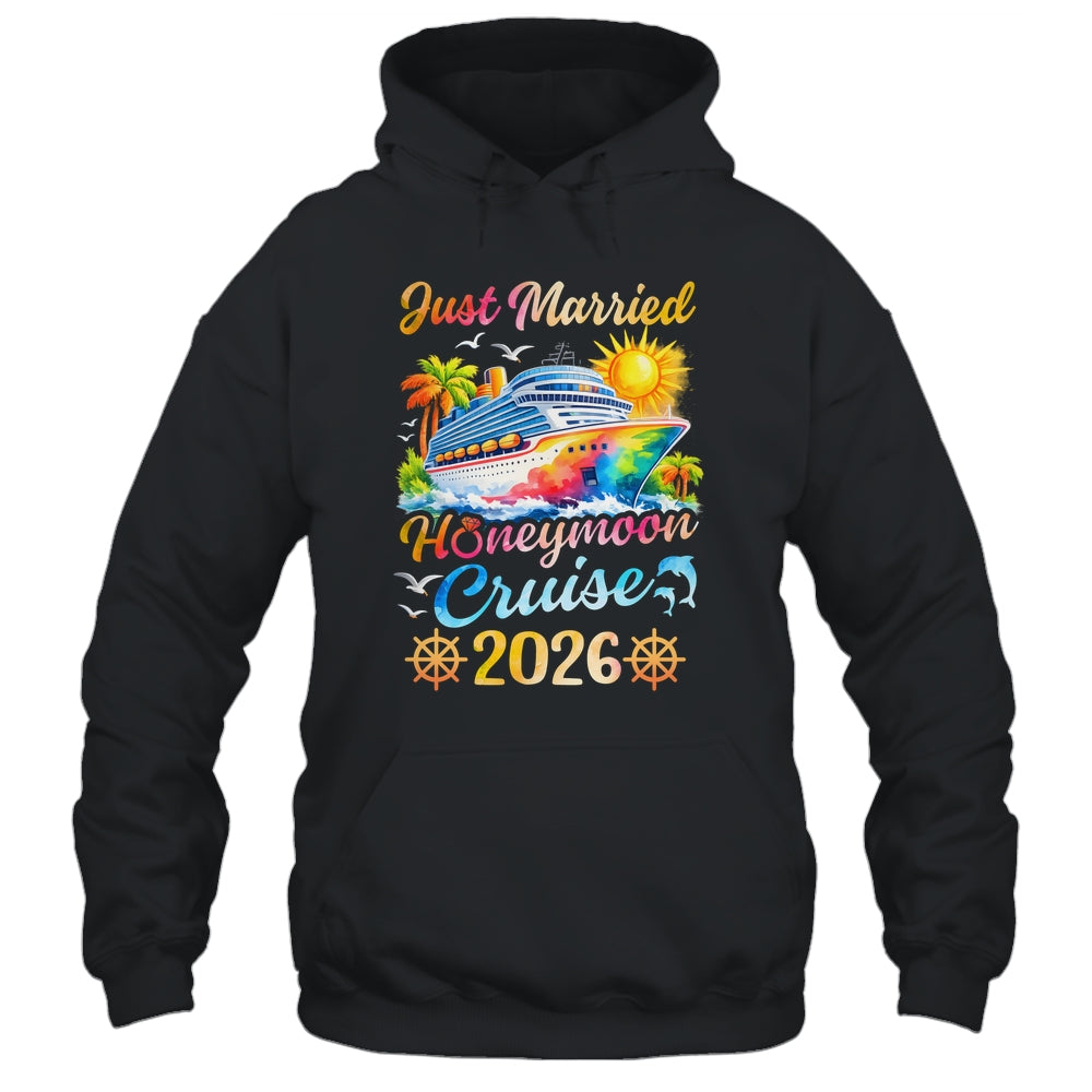Honeymoon Cruise For Matching Couples 2026 Just Married Shirt & Tank Top | siriusteestore