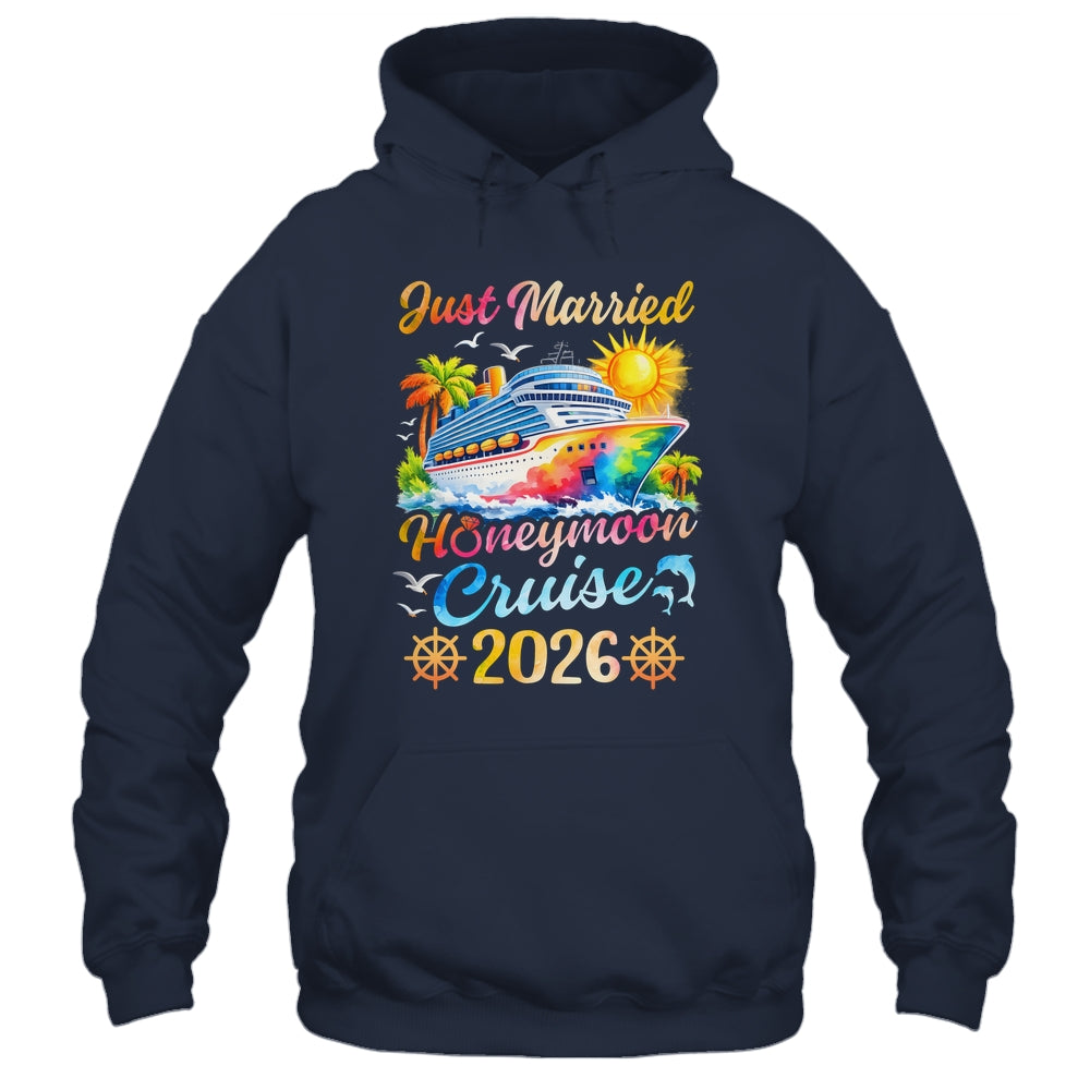 Honeymoon Cruise For Matching Couples 2026 Just Married Shirt & Tank Top | siriusteestore