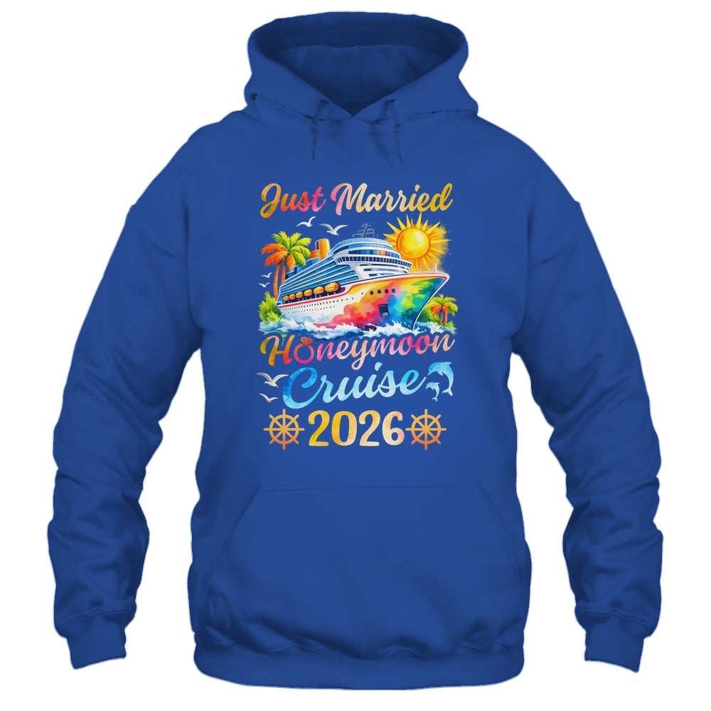 Honeymoon Cruise For Matching Couples 2026 Just Married Shirt & Tank Top | siriusteestore