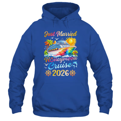 Honeymoon Cruise For Matching Couples 2026 Just Married Shirt & Tank Top | siriusteestore
