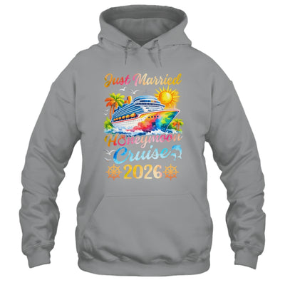 Honeymoon Cruise For Matching Couples 2026 Just Married Shirt & Tank Top | siriusteestore