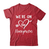 Honeymoon New Husband Wife Couples We're On Our Honeymoon Shirt & Hoodie | siriusteestore