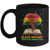 Honoring Past Inspiring Future Men Women Black History Month Mug | siriusteestore