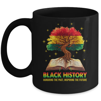 Honoring Past Inspiring Future Men Women Black History Month Mug | siriusteestore