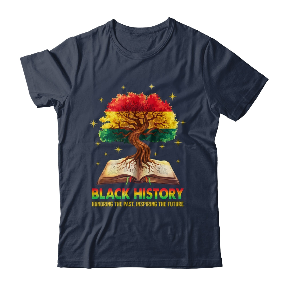 Honoring Past Inspiring Future Men Women Black History Month Shirt & Hoodie | siriusteestore