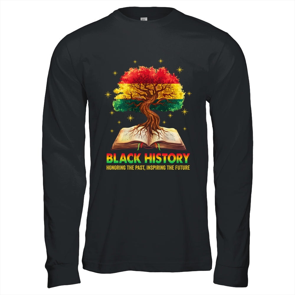 Honoring Past Inspiring Future Men Women Black History Month Shirt & Hoodie | siriusteestore
