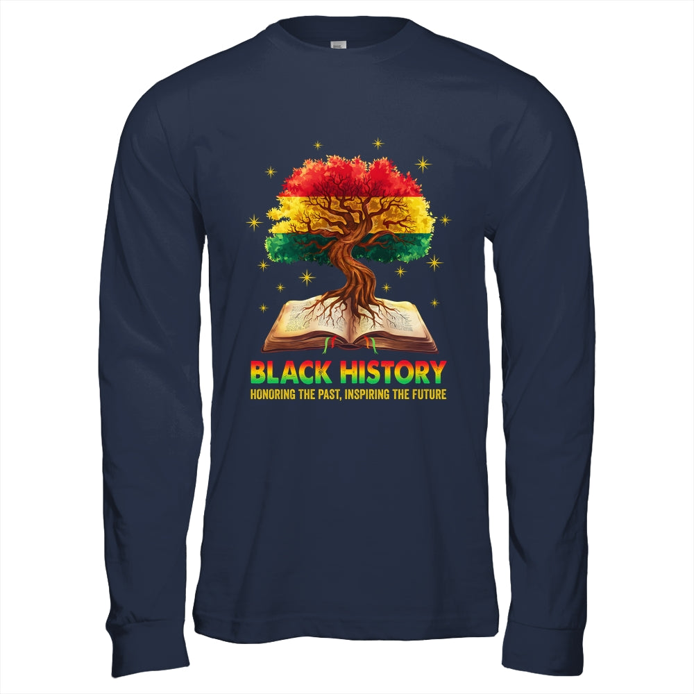 Honoring Past Inspiring Future Men Women Black History Month Shirt & Hoodie | siriusteestore