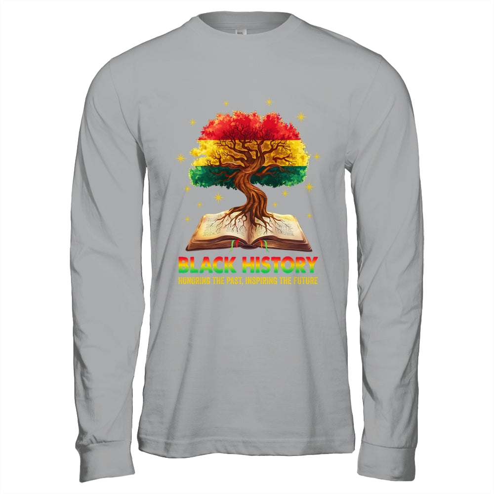Honoring Past Inspiring Future Men Women Black History Month Shirt & Hoodie | siriusteestore