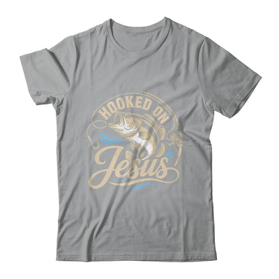 Hooked On Jesus Christian Fishing Bass Faith Shirt & Hoodie | siriusteestore