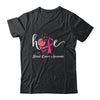 Hope Breast Cancer Pink Ribbons Sunflower October Month Shirt & Hoodie | siriusteestore