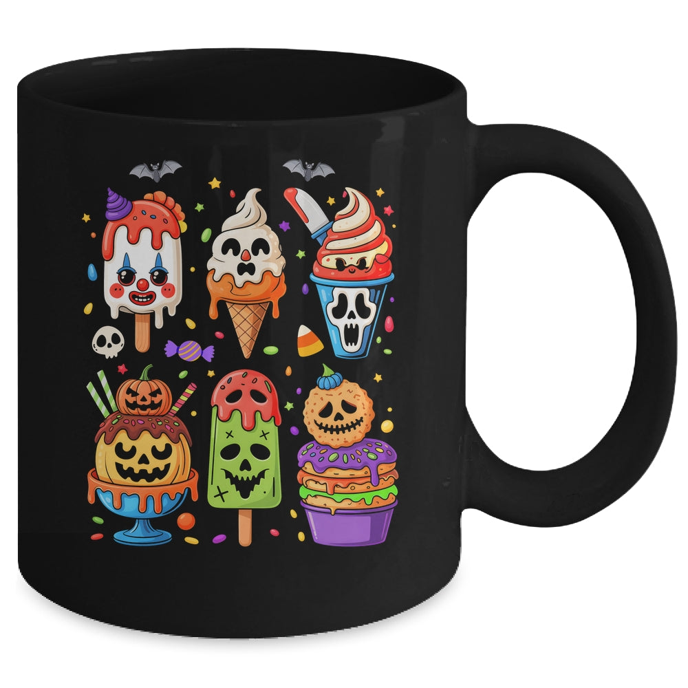 Horror Movie Summer Popsicle Halloween Ice Cream Summerween Mug | siriusteestore