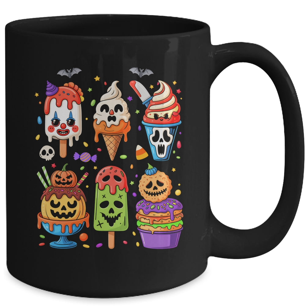 Horror Movie Summer Popsicle Halloween Ice Cream Summerween Mug | siriusteestore