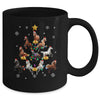 Horses Christmas Tree Horse Lover Xmas For Women Girls Mug | siriusteestore
