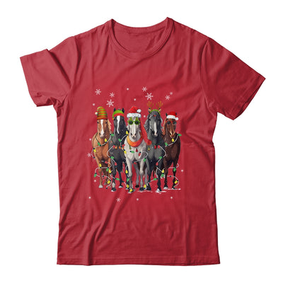 Horses Merry Christmas Funny Horse Lover For Xmas Women Men Shirt & Sweatshirt | siriusteestore