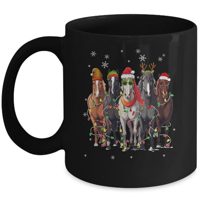 Horses Merry Christmas Funny Horse Lover For Xmas Women Men Mug | siriusteestore