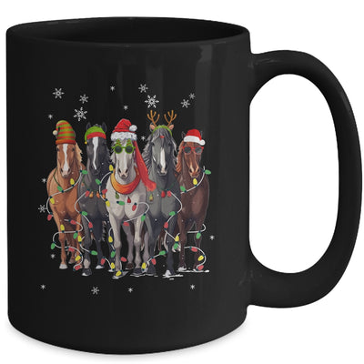 Horses Merry Christmas Funny Horse Lover For Xmas Women Men Mug | siriusteestore