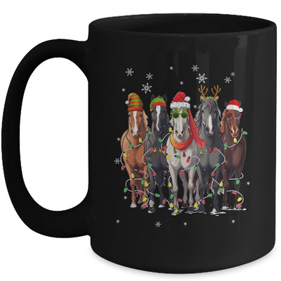 Horses Merry Christmas Funny Horse Lover For Xmas Women Men Mug | siriusteestore